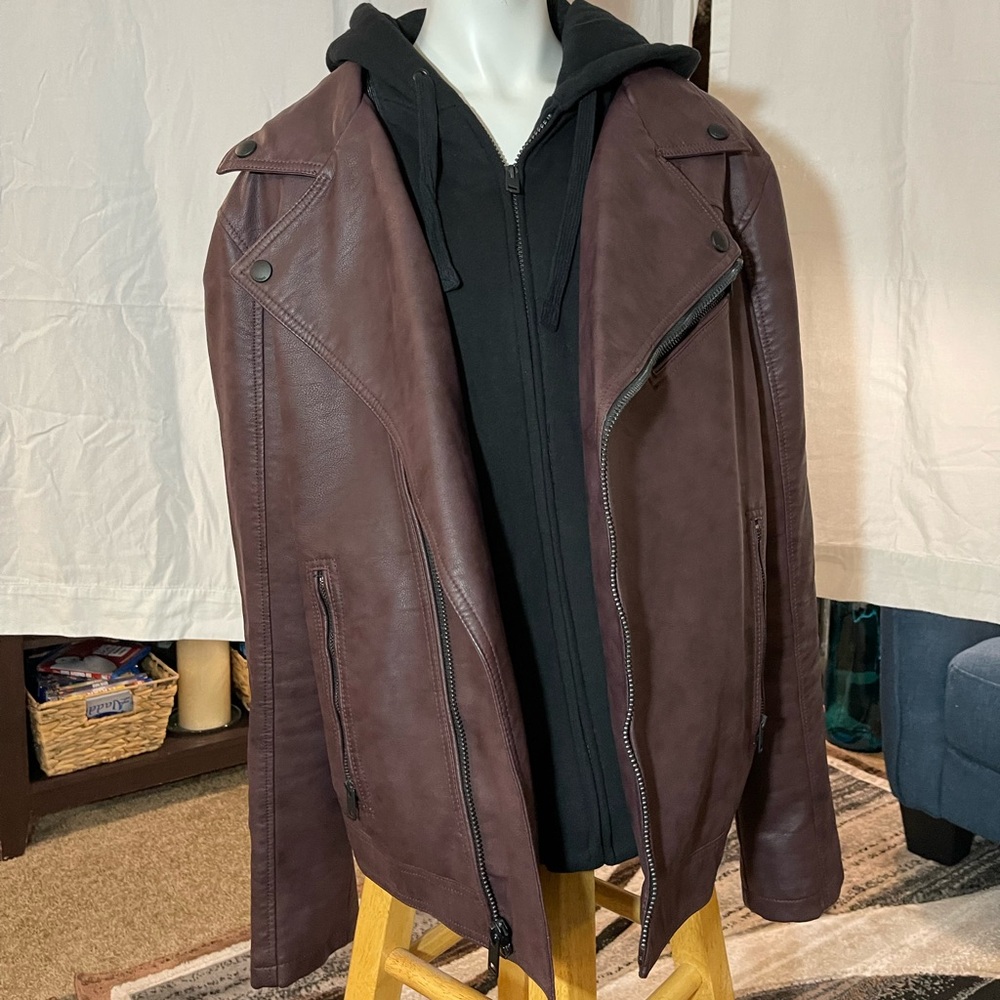 Vegan leather Jacket